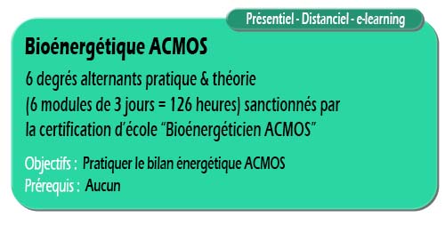 Bioénergétique ACMOS
