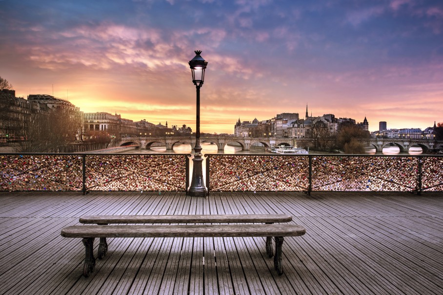 Paris at dawn
